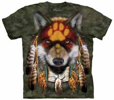 Native Wolf Spirit T-Shirt