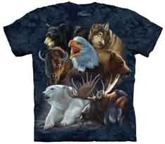 Wild Alaskan Collage T-Shirt