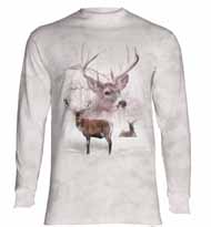Wintertime Deer Long Sleeve T-Shirt