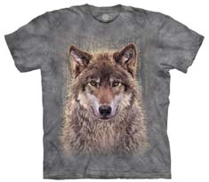 Grey Wolf Forest T-Shirt