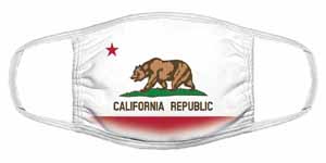 California Flag Face Mask