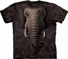 Elephant Face T-Shirt
