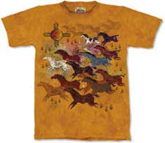 Horses And Sun T-Shirt