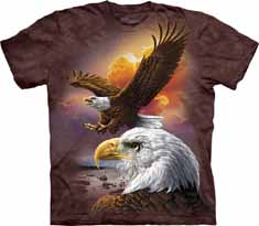 Eagle And Clouds T-Shirt