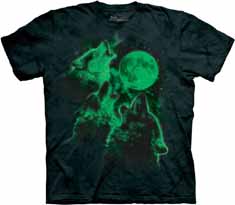 Glow Wolf Moon T-Shirt