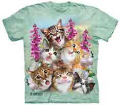 Kittens Selfie T-Shirt