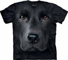 Black Lab Face T-Shirt